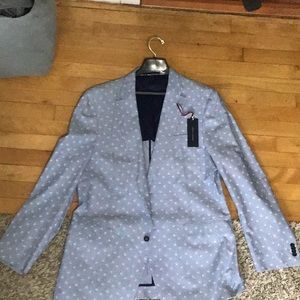 Hilfiger palm print blazer